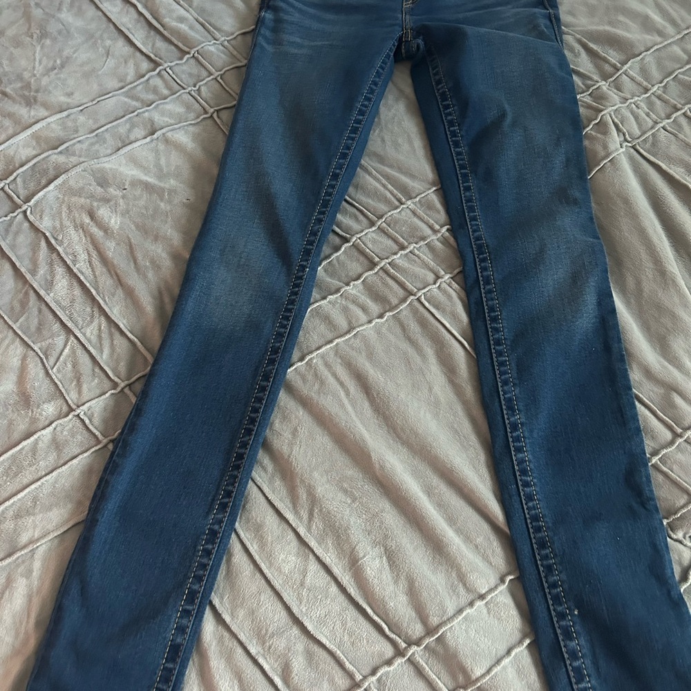 True Religion Women's Classic Blue Skinny Jeans